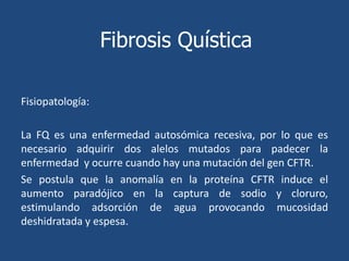 Fibrosis Quística