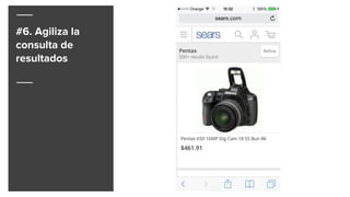 #6. Agiliza la
consulta de
resultados
 