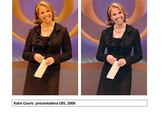Katie Couric presentadora CBS, 2006
 