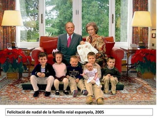 Felicitació de nadal de la família reial espanyola, 2005
 