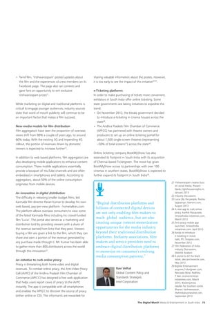 FICCI- Deloitte report - ‘Media & Entertainment in South India - the ...