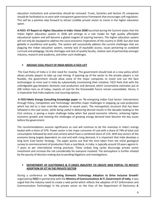 From the desk of Dr Didar Singh, Secretary Genera, FICCI