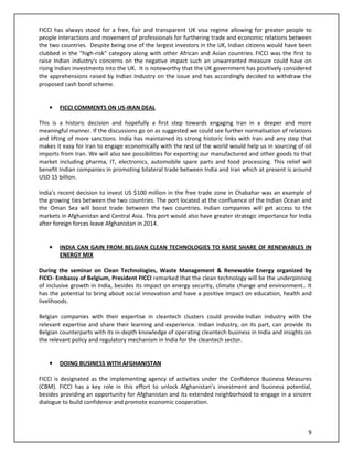 From the desk of Dr Didar Singh, Secretary Genera, FICCI