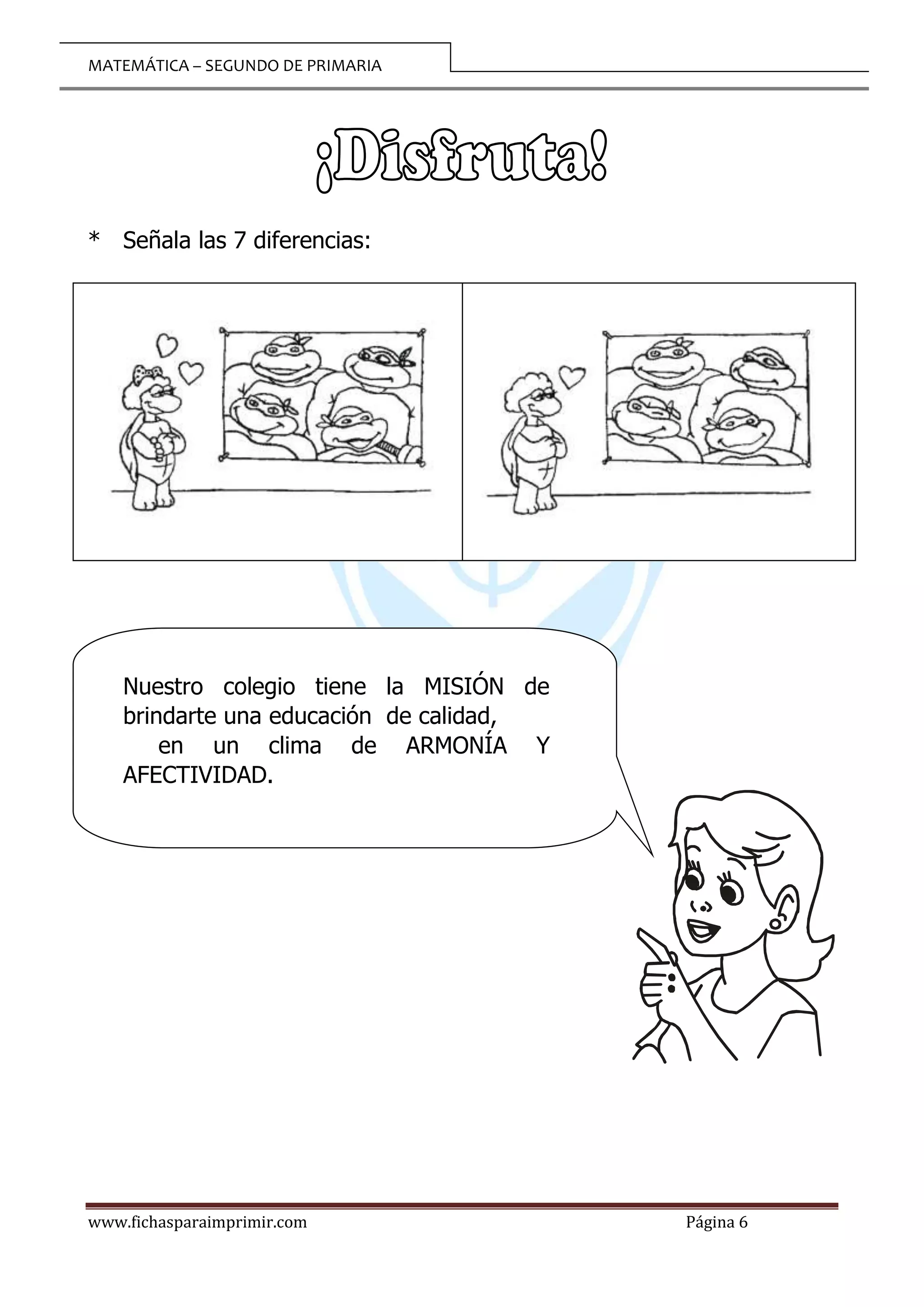Pdf Ficha De Problemas De Multiplicacion Para Segundo De Primaria