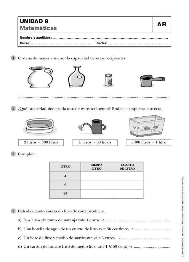 Resultado de imagen de https://www.slideshare.net/MAFIBE/ficha-masaycapacidad