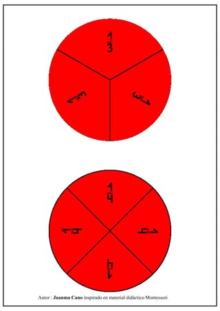Autor : Juanma Cano inspirado en material didáctico Montessori