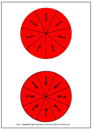 Autor : Juanma Cano inspirado en material didáctico Montessori