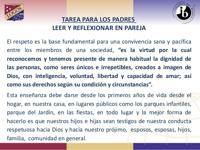 El respeto - Ficha # 6