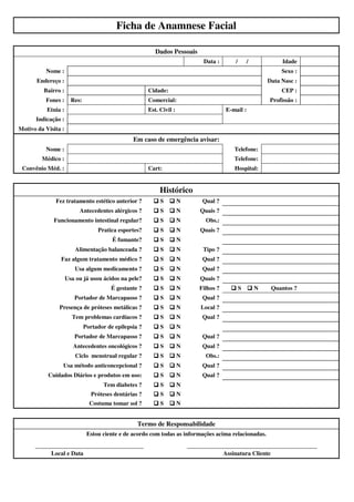 Ficha de Anamnese Corporal.pdf - Fisioterapia Dermato-funciona