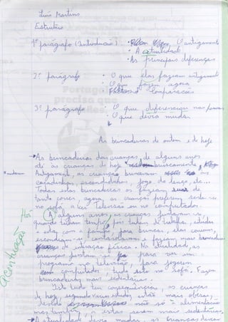 Ficha de avaliação   outubro