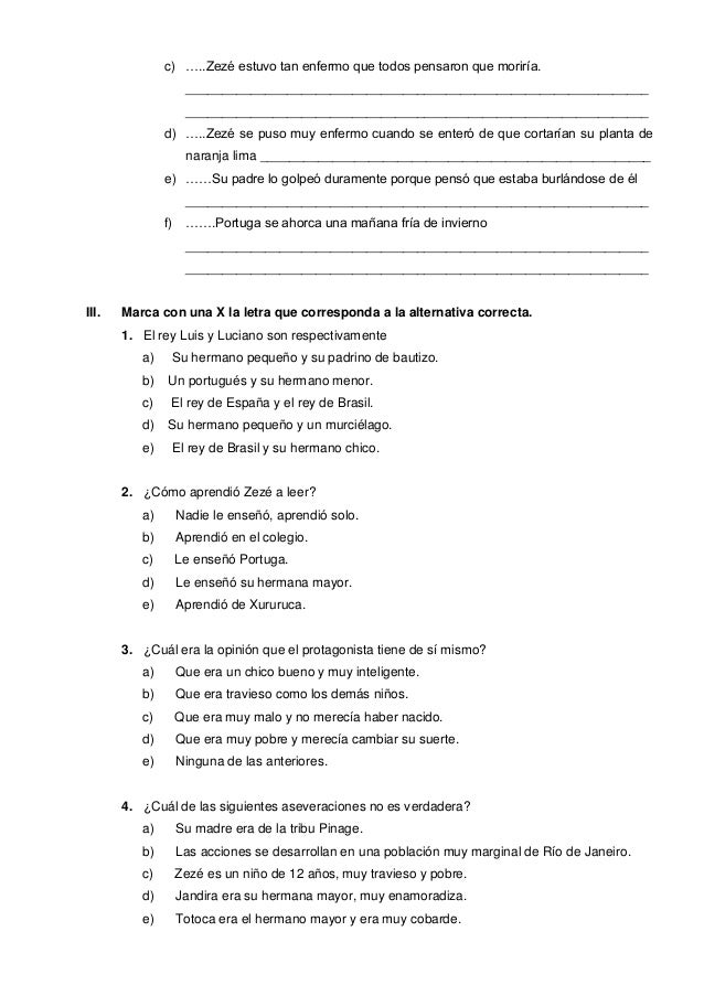 La Naranja Mecanica Preguntas Y Respuestas