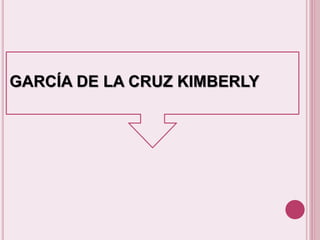 GARCÍA DE LA CRUZ KIMBERLY 
 