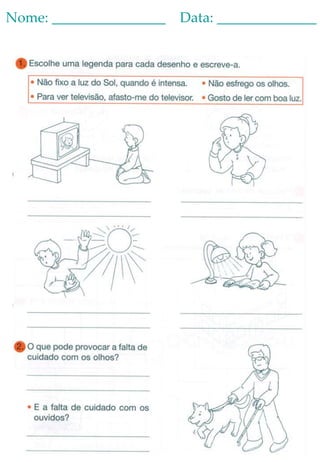 Nome: ________________ Data: ______________
 