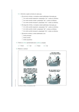 Ficha de trabalho de português   o verbo (1)
