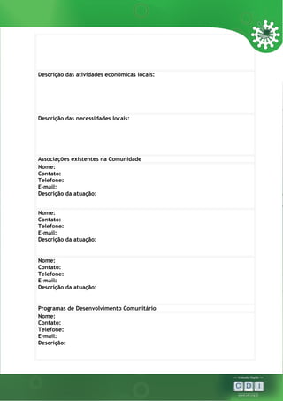 Ficha Diagnóstica Local