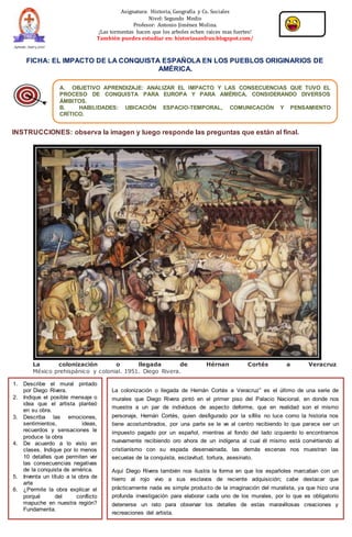 Asignatura: Historia, Geografía y Cs. Sociales
Nivel: Segundo Medio
Profesor: Antonio Jiménez Molina.
¡Las tormentas hacen...