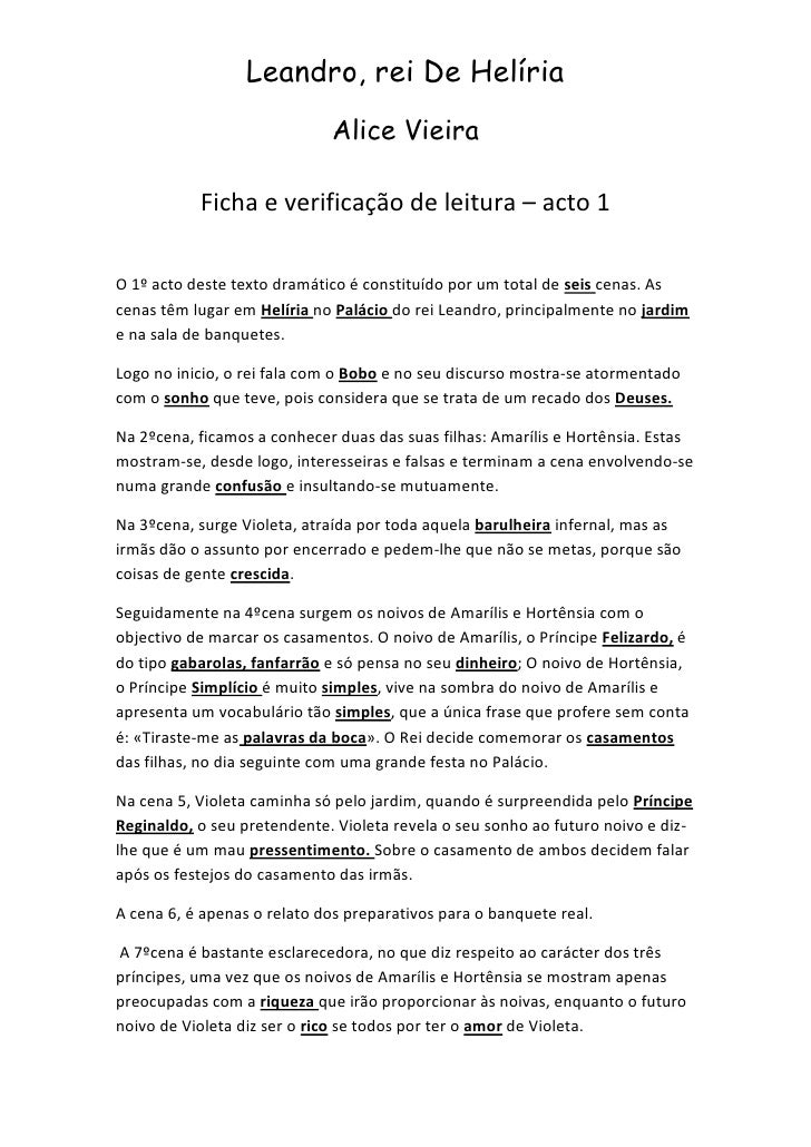 Ficha de leitura de um artigo