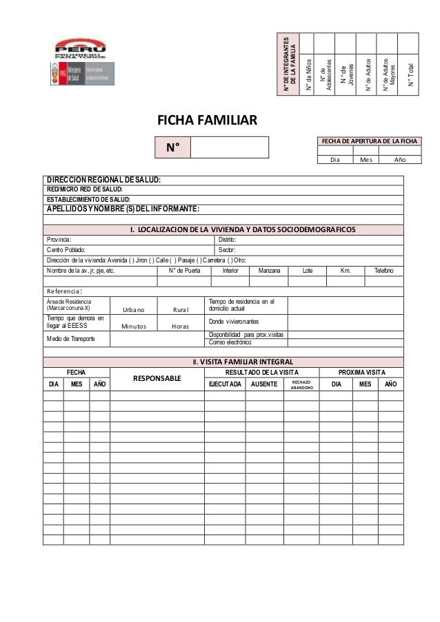 Ficha familiar