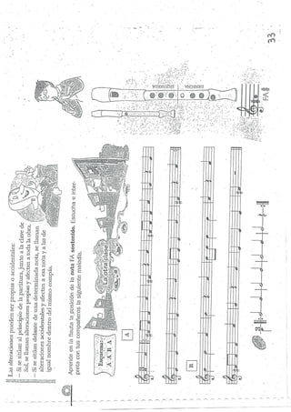 Ficha flauta para practicar (semana 13 abril)
