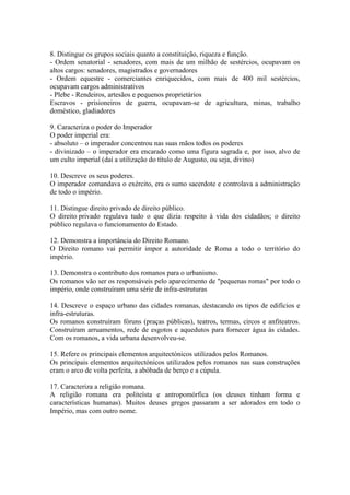 Ficha formativa roma