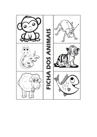 Ficha identificação animais
