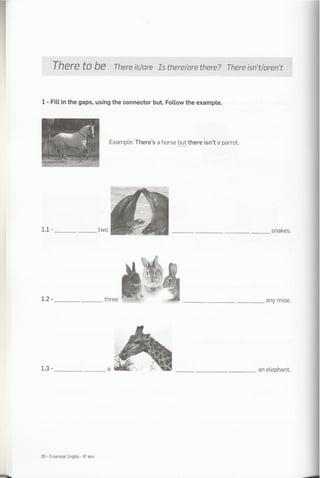 Ficha inglês 6º Ano - revisoes