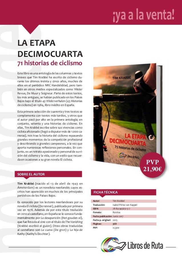Ficha Del Libro La Etapa Decimocuarta