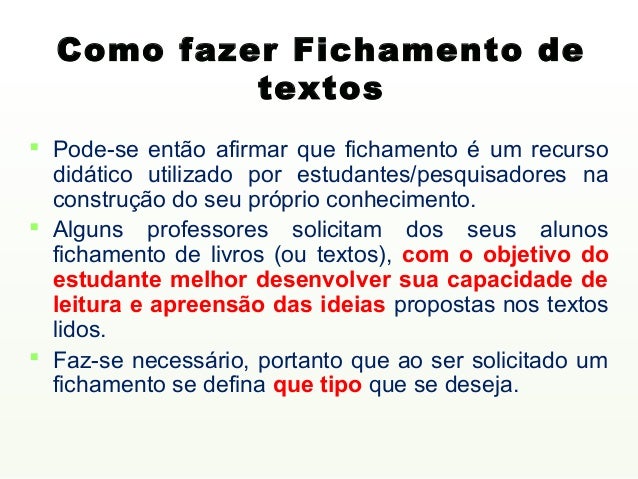 Fazer resumo de um texto