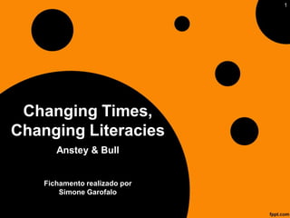 1




 Changing Times,
Changing Literacies
       Anstey & Bull


    Fichamento realizado por
        Simone Garofalo
 