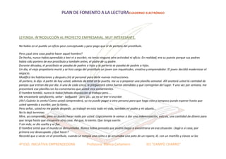 Ficha plan fomento a la lectura