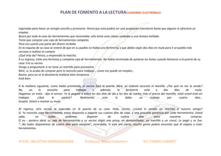 Ficha plan fomento a la lectura