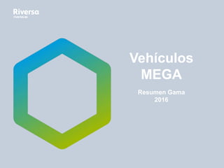 Vehículos
MEGA
Resumen Gama
2016
 
