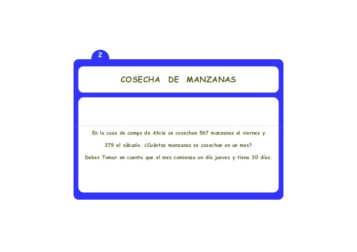 2


              COSECHA           DE     MANZANAS
                                                                   1

...