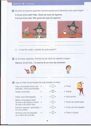 Fichas de-gramatica-3º-ano