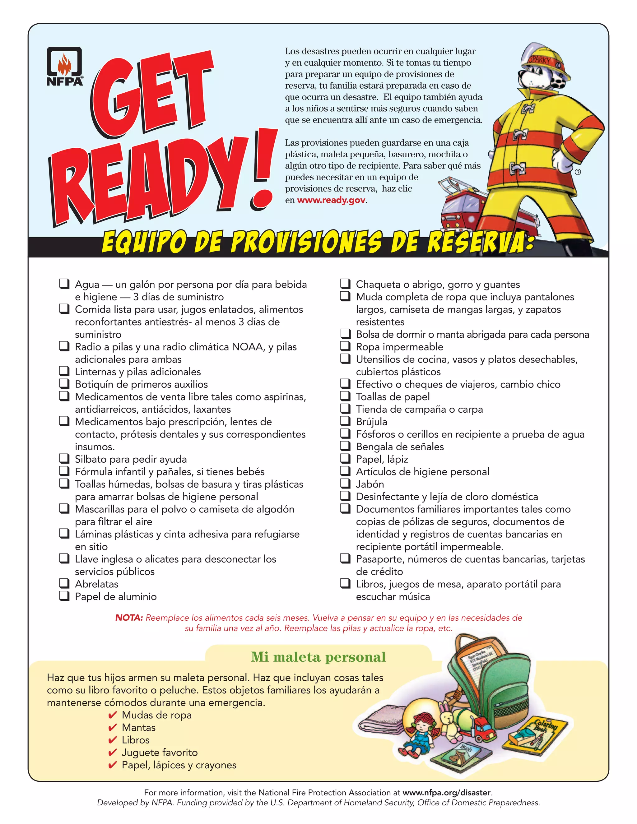 Solsticio Ropa Disaster Fichas Emergencia | PDF