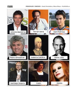 PERSONAJES  FAMOSOS – Daniel Hernández y Murta Blasco ­ ProfeDeEle.es
michael phelps
michael_jackson
John LennonMiguel Bos...