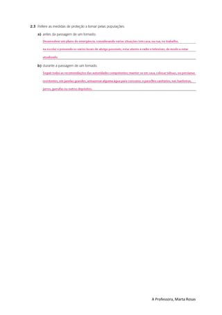 A Professora, Marta Rosas
 