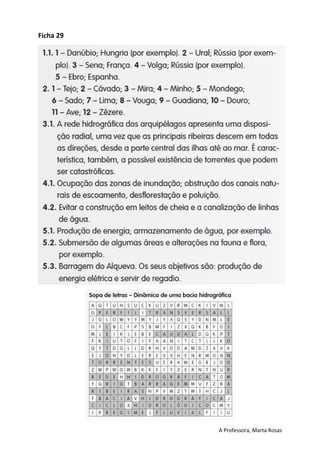 A Professora, Marta Rosas
Ficha 29
 