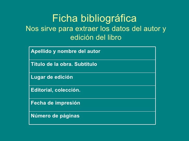 Fichas Bibliograficas 18 08 2010