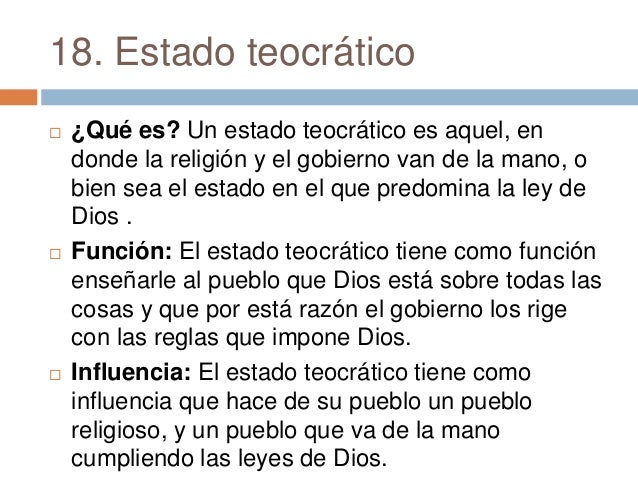 Estado Teocrático O Que É | Teocracia – ZMXD