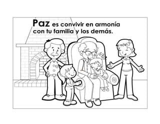 Fichas colorear valores