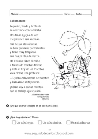 19 
www.segundodecarlos.blogspot.com 
 