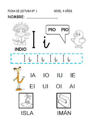 Fichas consonantes 4  pdf