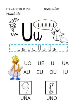 Fichas consonantes 4  pdf