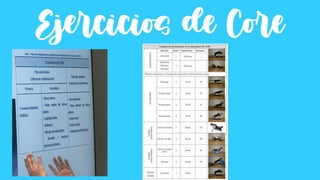 Ejercicios de Core
 