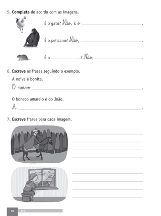 Fichas de avaliacao1º ano lp a grande aventura | PDF