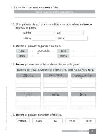 Fichas de avaliacao1º ano lp a grande aventura | PDF