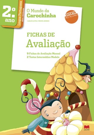 Fichas de avaliação língua portuguesa 2o ano | PDF