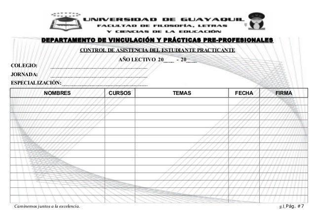 formatos para listas de asistencia