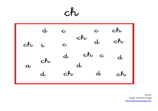 © 2011
La web de Antonia Ortega
http://webantoniaortega.com/
 